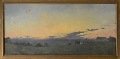 Georges RICARD-CORDINGLEY (1873-1939).
Landscape...