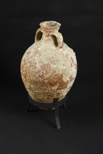 null [UNDERWATER ARCHEOLOGY]
Amphora in terracotta from Tarracona, type Oberaden...