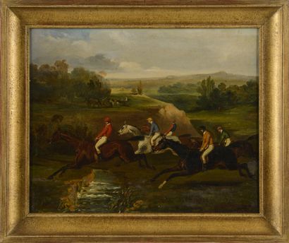 Attributed to Justinien Nicolas CLARY (1816-1896).
Horse...