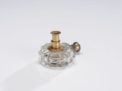 null Cut crystal eyecup bottle 19th century
H : 6.5 cm