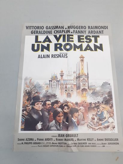 null Bilal affiche de film la vie est un roman
80 x 60 cm 