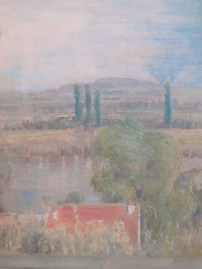 null Adrien KARBOWSKY (1855-1945)
paysage
Huile sur toile
Signée en bas à droite...