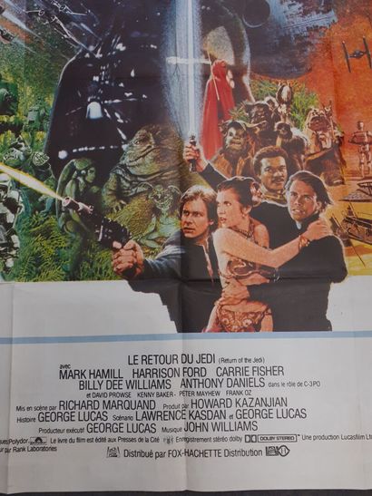 null affiches le retour du jedI format pantalon et grand format 
Grande affiche :...