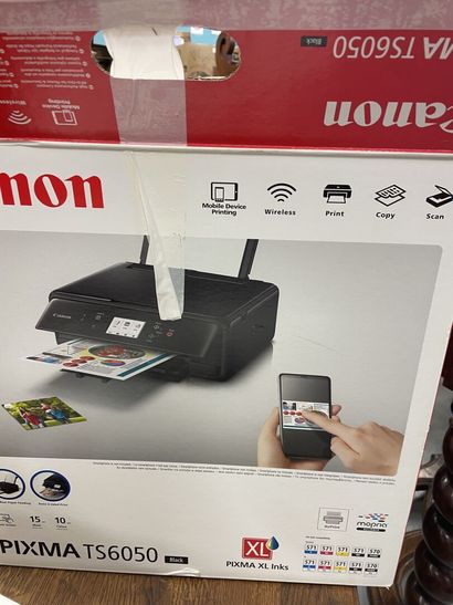 null Canon imprimante pour smartphone, dans sa boite avec mode d'emploi