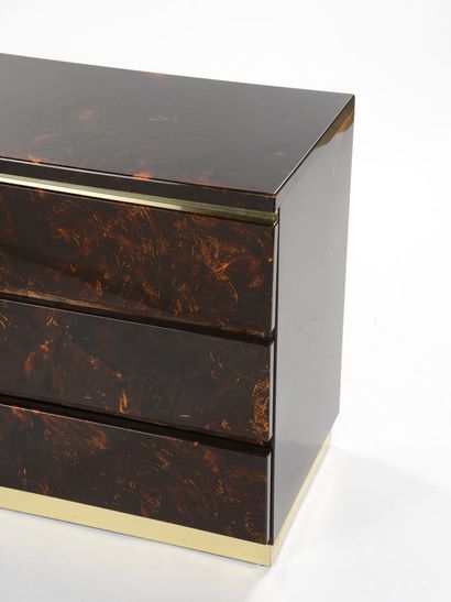 null Jean Claude MAHEY (born in 1944)

Chest of drawers with three drawers and its...