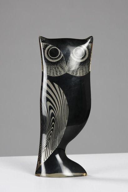 null Abraham PALATNIK (1828 - 1920)

Sculpture model Owl molded in acrylic resin...