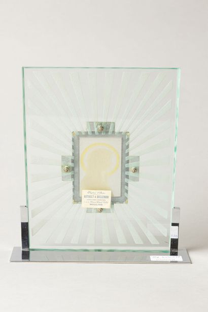 null GABRIEL ARGY-ROUSSEAU (1885-1953)

 Decorative plate in glass paste representing...