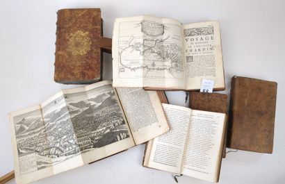 null Un ensemble de 6 volumes reliés du XVIIIe siècle (accidents) :
BERARDIER DE...