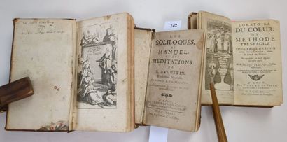 null Un ensemble de 3 volumes du XVIIe ou du XVIIIe siècle (accds) :
CALMET (Augustin)....