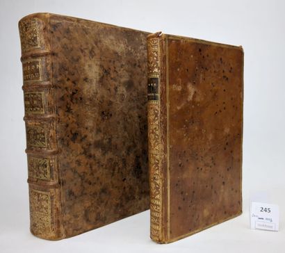 null Un ensemble de 2 volumes du XVIIIe siècle :

DELILLE (Abbé). Les Jardins ou...