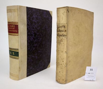 Un ensemble de 2 volumes in-8 du XVIIIe siècle :

[QUINTE-CURCE]....