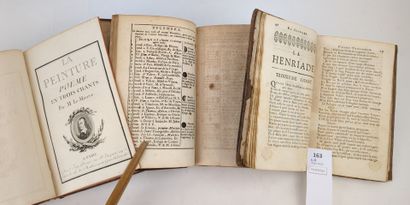 null Un ensemble de 3 volumes in-8 reliés du XVIIIe siècle (accds) :
VOLTAIRE. La...