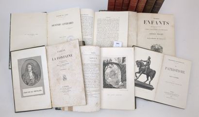 null 13 volumes reliés du XIXe ou du début du XXe siècle (accds):
DU CAMP (Maxime)....