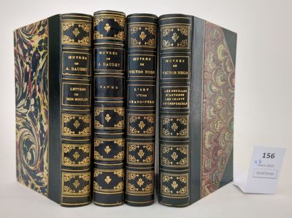 [Éditions Lemerre]. Un ensemble de 4 volumes...