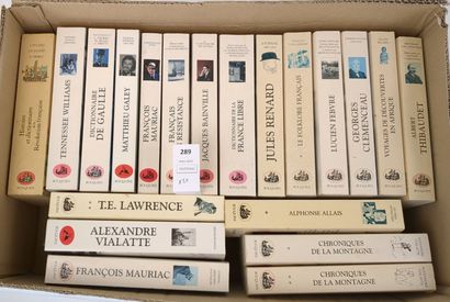 Collection Bouquins. Réunion de 20 volumes...