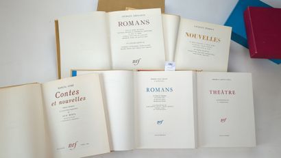 null [Cartonnages Paul Bonet ou Hollenstein]. Réunion de 5 volumes illustrés et numérotés :
BERNANOS....