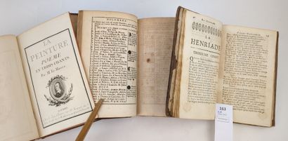 Un ensemble de 3 volumes in-8 reliés du XVIIIe...