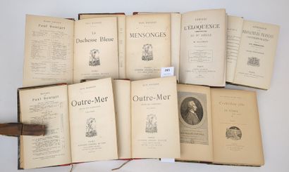 null 13 volumes reliés du XIXe ou du début du XXe siècle (accds):
DU CAMP (Maxime)....