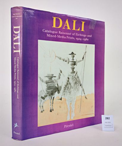 null [DALI Salvador]. MICHLER (Ralf) et LÖPSINGER (Lutz). Catalogue Raisonné of etchings...