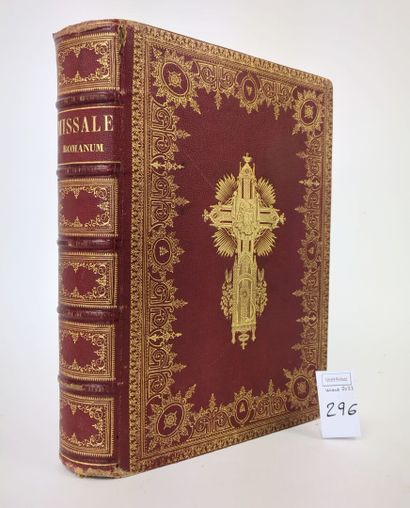 Missale Romanum. 1865. Un volume in-4, pleine...