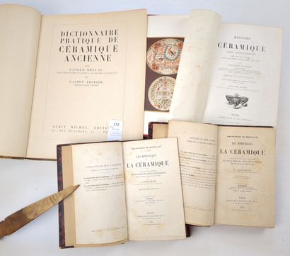 null [Céramique]. Un ensemble de 4 volumes anciens :

GARNIER (Édouard). Histoire...