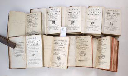 null Un ensemble de 9 volumes in-12 reliés du XVIIIe siècle (accds) :
TAILHIÉ (Abbé)....