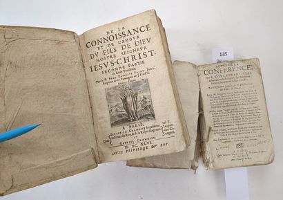 Un ensemble de 2 volumes du XVIIe siècles...