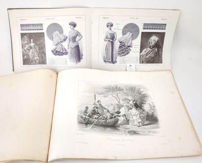 null [Mode]. 2 volumes :
COMPTE-CALIX (François-Claudius). Vie élégante de la Société...