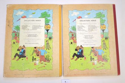 null TINTIN - Deux albums dos rond : 

L'étoile mystérieuse. 1957. Bon état général
Tintin...