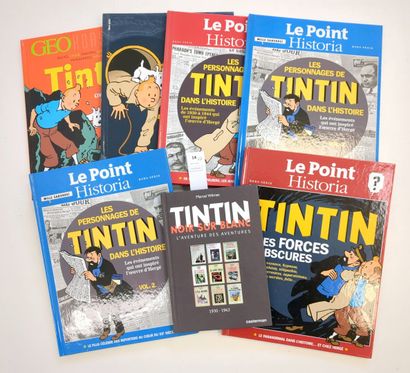 null Un lot de 7 volumes sur TINTIN : 

Tintin noir sur blanc
Tintin et les forces...