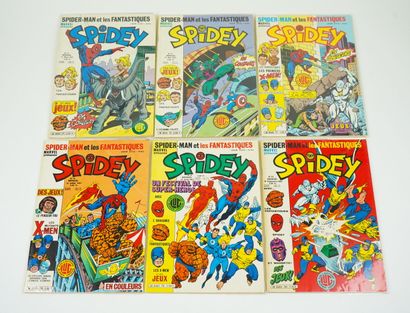 null SPIDEY N°1 to 20, except N°6 and N°15.

18 issues from LUG, published between...