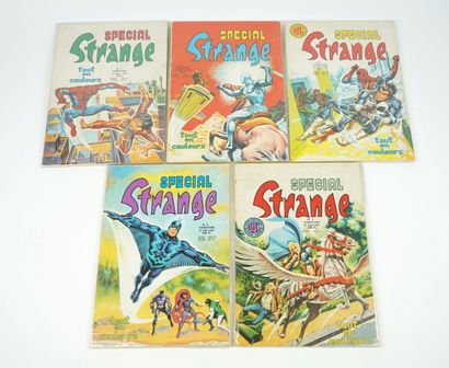 null SPECIAL STRANGE - the first ten issues. LUG, 1975-1977. Includes N°20, with...