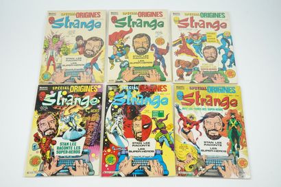 STRANGE, special ORIGINS. 17 issues, by LUG...