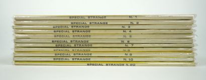null SPECIAL STRANGE - les dix premiers numéros. LUG, 1975-1977. On y ajoute le N°20,...