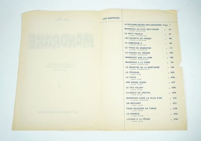 null MANDRAKE - Collection Mondes Mystérieux. Série Chronologique. Editions des Remparts...