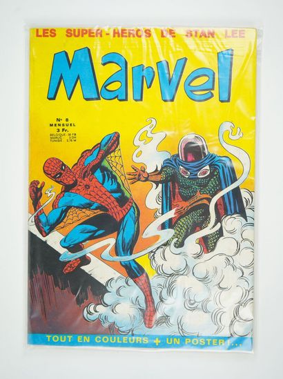 null MARVEL N°8. LUG, 11-1970. 

In mint condition, with no defects. Complete with...