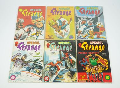 null SPECIAL STRANGE - the first ten issues. LUG, 1975-1977. Includes N°20, with...