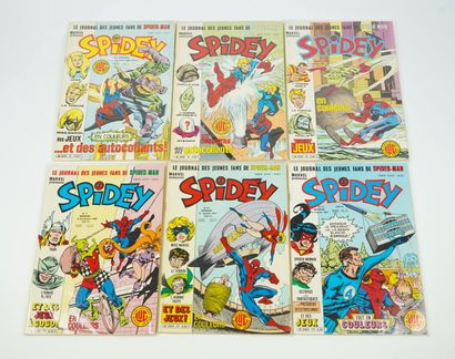 null SPIDEY N°1 to 20, except N°6 and N°15.

18 issues from LUG, published between...