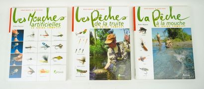 null 4 modern fishing books : 

DUCLOUX (Didier): Artificial flies. Guide complet....
