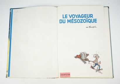 null SPIROU et FANTASIO - 13

Le voyageur du Mésozoïque. 

Edition originale. Dos...