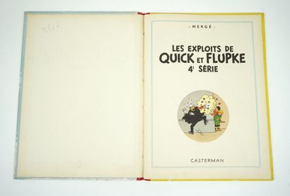 null HERGE : les exploits de Quick et Flupke. 

6 albums des premières éditions Casterman...
