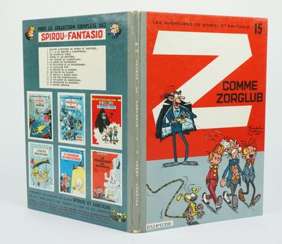 null SPIROU et FANTASIO - 15

Z comme Zorglub. 

Edition originale. Dos gris pelliculé...