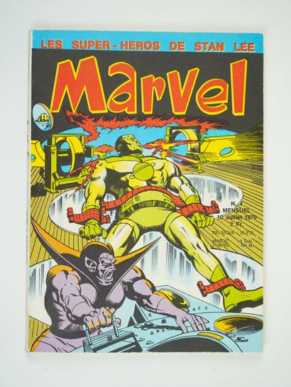 MARVEL N°4. LUG, 07-1970. 

In mint condition,...