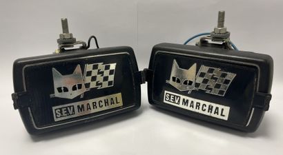 SEV MARCHAL 
Pair of yellow fog lights with...