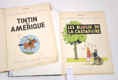 null TINTIN

Deux albums dos rond, en état moyen : 

Bijoux de la Castafiore

Tintin...