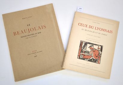 null AUDIN(Marius). Le Beaujolais. Images gravées en bois par Philippe BURNOT.
Lyon,...