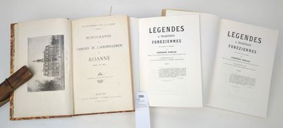 null [Forez]. NOËLAS (Docteur Frédéric) - Légendes et traditions foréziennes, recueillies...