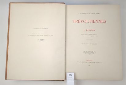 null DUPOND (Jean-Louis) - Légendes et Histoires Trévoltiennes. Illustrations de...