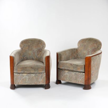 Maurice DUFRÊNE (1876-1955)

Pair of armchairs...