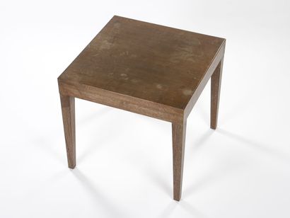 null Francisque CHALEYSSIN (1872 - 1951) 

Table à plateau de forme carrée à quatre...